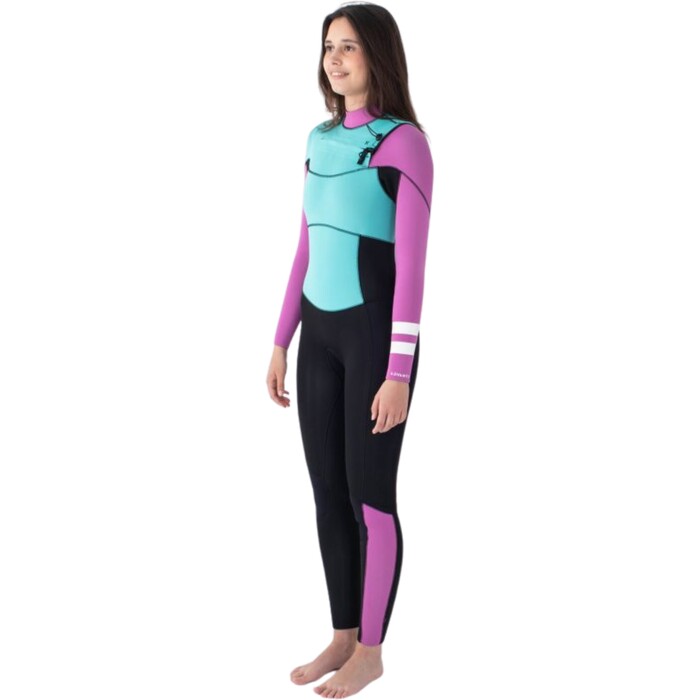 2024 Hurley Mujer Advant 4/3mm Chest Zip Neopreno WFS0013403 - Pistachio